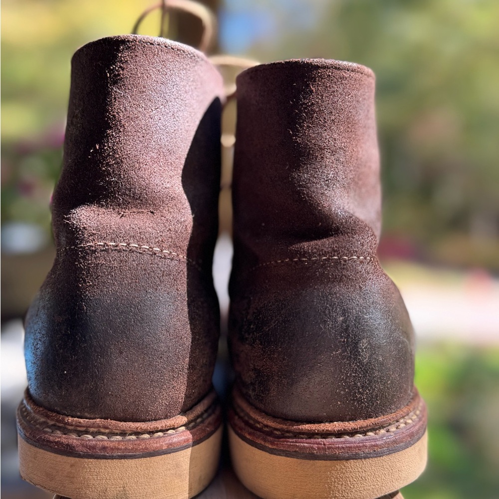 Red Wing Muleskinner Roughout Leather Boots - Picture 6 of 14